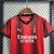 Kit Infantil AC Milan Home 23/24 Puma - Vermelho+Preto - comprar online