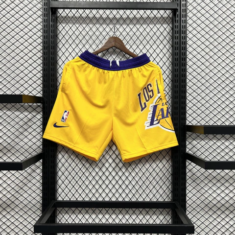 Shorts NBA La Lakers Nike Series | amarelo