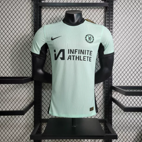 Camisa Chelsea Third 23/24 s/n° Versão Jogador Nike Masculina - Verde Água
