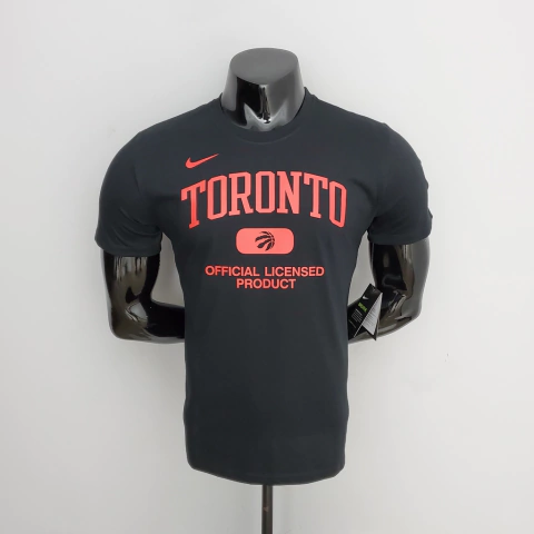 Camisa Toronto Raptors Casual - Preto