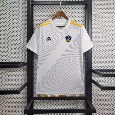 Camisa LA Galaxy 24/25 Home s/n° Torcedor Adidas - Branco