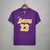 Camisa LA Lakers "JAMES 23" Nike 2021 Casual - Roxo