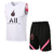 Conjunto Regata PSG Jordan - Branco+Preto+Rosa