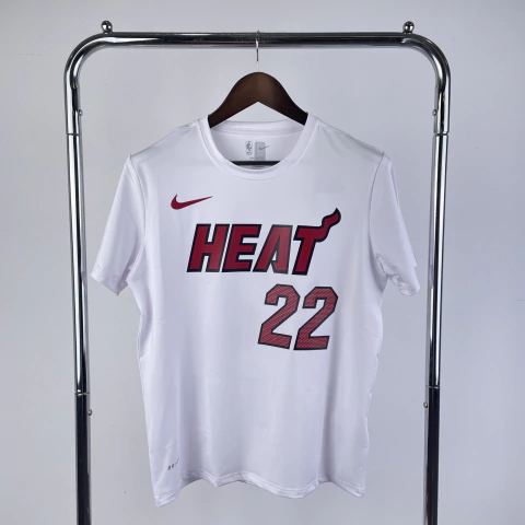 Camisa Miami Heat Casual - Branco