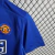 Camisa Retrô Man United 07/08 Away Nike- Azul - loja online