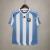 Camisa Retrô Argentina 2010 Home Adidas - Azul+Branco