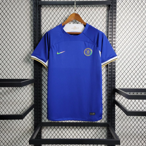 Camisa Chelsea Home 23/24 s/n° Torcedor Masculina Nike - Azul