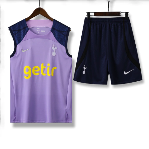 Conjunto Regata Tottenham 23/24 Nike - Lilás