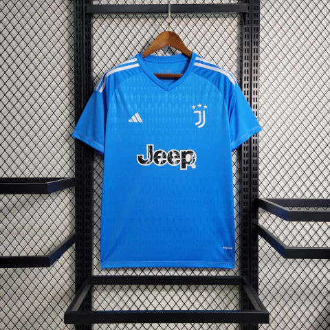 Camisa Juventus Goleiro 23/24 s/n° Torcedor Masculina Adidas - Azul