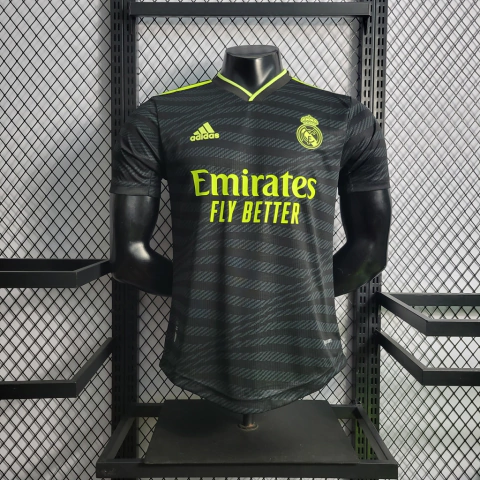 Camisa Real Madrid Third 22/23 s/n° Player Version Adidas - Preto