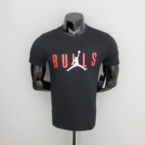 Camisa Chicago Bulls Casual - Preto