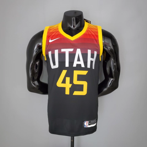 Regata NBA Jazz City 21/22 Nike - Preto