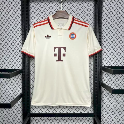 Camisa Bayern München Third 24/25 s/n° Torcedor Masculina - Bege