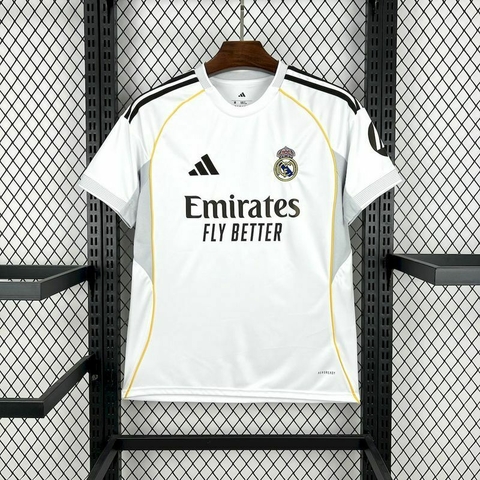 Camisa Real Madrid Home 25/26 Torcedor Adidas Masculino - Branco - comprar online