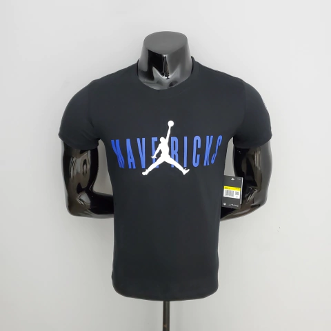Camisa Dallas Mavericks Casual - Preto