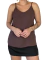 Blusa Ampla Duna Marrom Café - MOEMÔ STORE 
