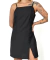 Vestido Curto Fenda Preto Lila na internet