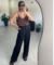 Calça Alfaiataria Preta Julia - MOEMÔ STORE 