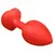 Plug Heart em Silicone P - comprar online