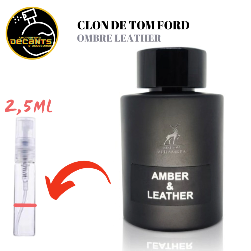 DECANT MAISON ALHAMBRA-AMBER&LEATHER EAU DE PARFUM