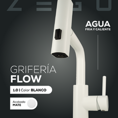 Canilla Grifería Monocomando Acero Inoxidable Zego Flow1.0 - comprar online