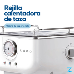 Imagen de Cafetera Zego Espresso Vaporizador Leche 20bar 1.5l 1050w