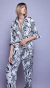 Camisa de saten estampado - comprar online