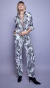 Camisa de saten estampado - Anna Rossatti