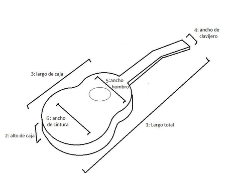 Funda de Guitarra Clasica