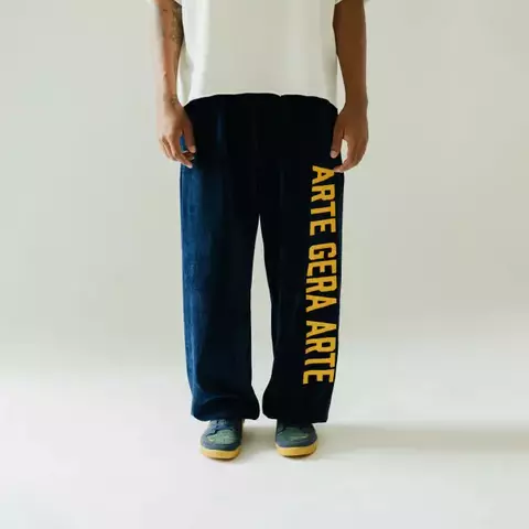 CALÇA PLUSH S/ COSTURA - CRIADOS PARA CRIAR (AZUL)