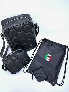 COMBO MATERA GAJOS + MOCHILA CON CORDONES + BILLETERA GAJOS + NECESER GAJOS