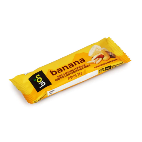 Barrinha de Castanhas e Banana 25g - comprar online