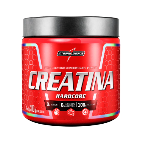 Creatina 100% Pura Hardcore Integralmedica 300g - comprar online