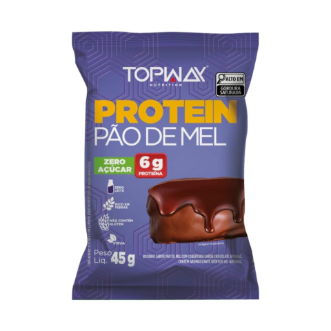 Pão de Mel Proteico - Unidade 45g