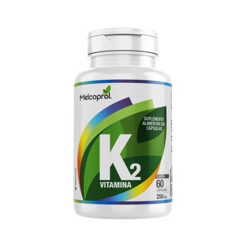 Vitamina K2 Mk7 250mg - 60 Cápsulas - Melcoprol - comprar online