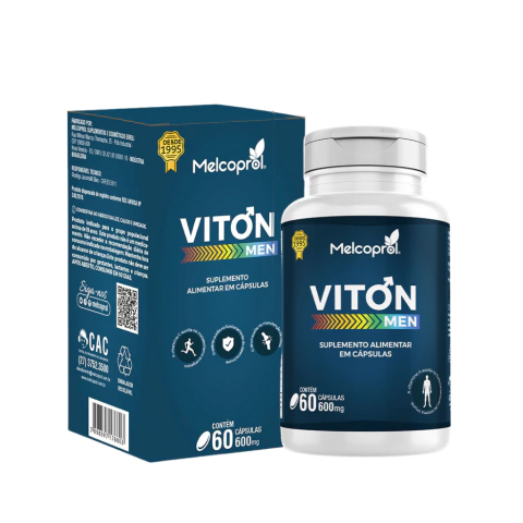 Viton Men 600mg - 60 cápsulas - Melcoprol - comprar online