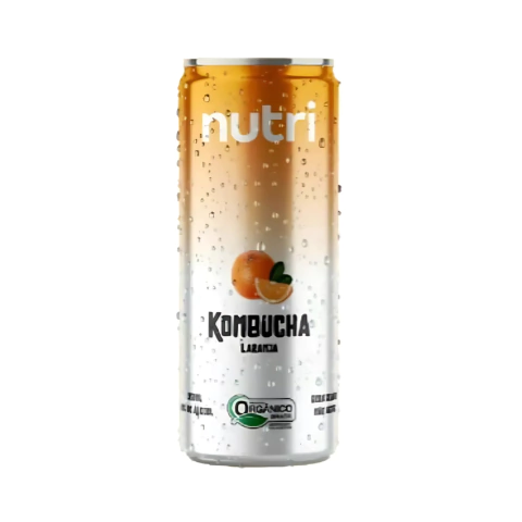 Kombucha - Laranja com Gengibre