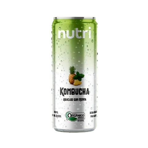 Kombucha - Abacaxi com Menta