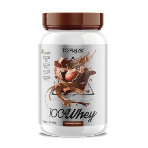 Whey Protein Chocolate com Avelã - 900g