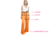 Pantalona Alfaiataria Clochard de Viscose Pitanga - loja online