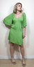 Vestido Matcha Curto Manga Flare - comprar online