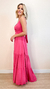 MG - Vestido Longo Goiaba Liso - comprar online