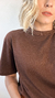 Camiseta Marrrom