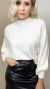 Blusa Monet Poncho Tricot - loja online