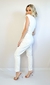 Calça Jeans Mom Branca Off White Cristal - loja online