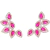 Ear Cuff Turmalina Pink
