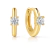Argola Robusta Moissanite Gold - comprar online