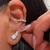 Piercing Moissanite - comprar online