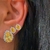 Brinco Gota Princess Fancy Yellow - Rachel De La Mer - Alta Joalheria em Prata