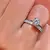 Anel Solitário Moissanite 1,2 Quilates - Rachel De La Mer - Alta Joalheria em Prata
